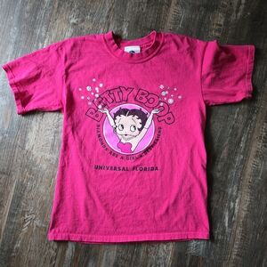 Universal Kids Hot Pink Betty Boop T-Shirt